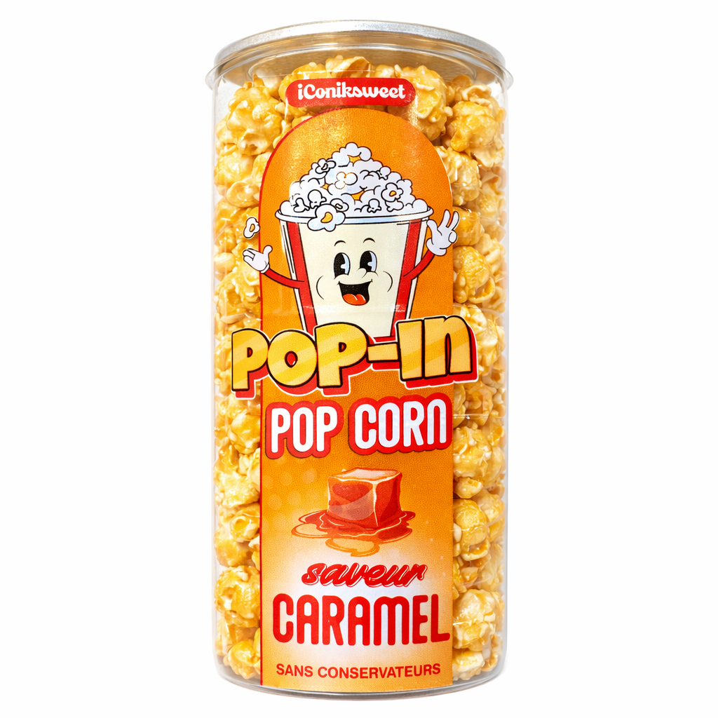 🍿🍯 Pop Corn Pop-In – Saveur Caramel