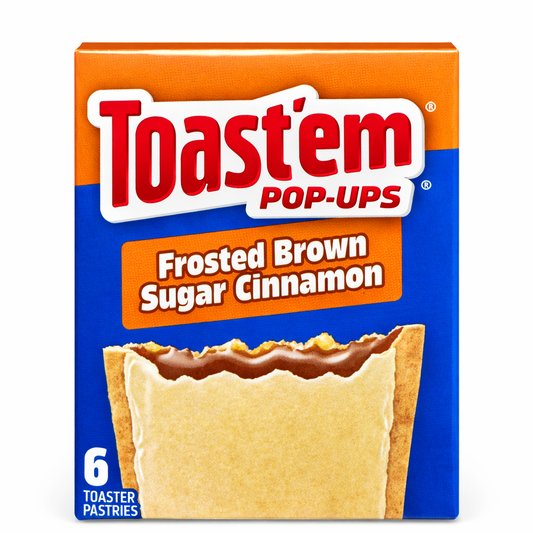 🍞🍯 Toast’em Pop-Ups – Frosted Brown Sugar Cannellle