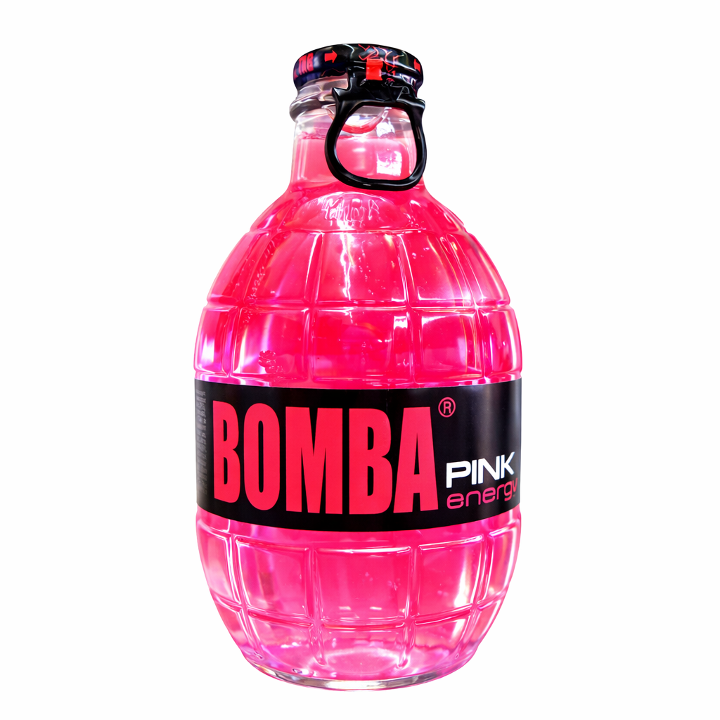 🌸⚡ Bomba Energy – Pink