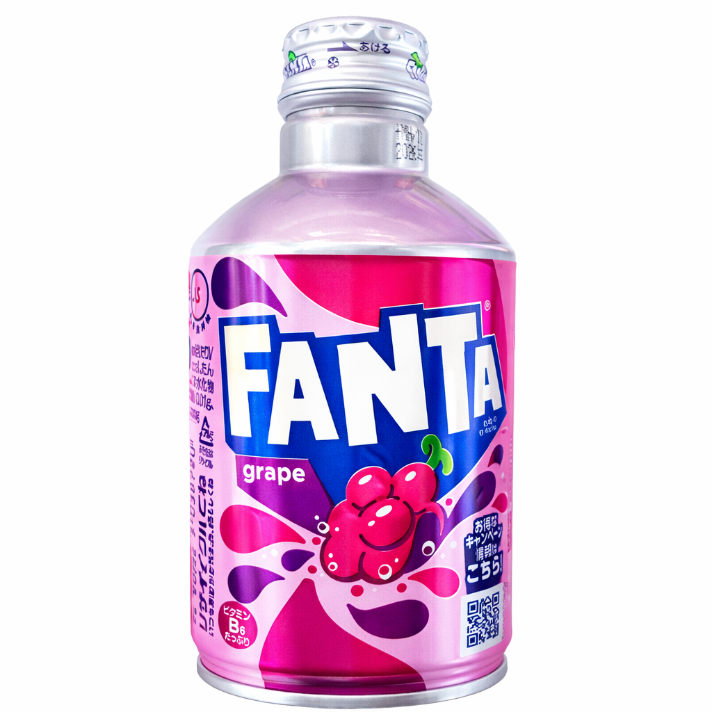 🍇🥤 Fanta Grape – Bouteille Aluminium 300 ml
