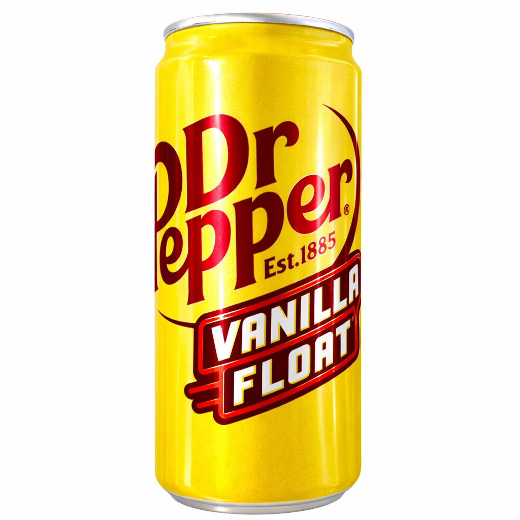 🍦🥤 Dr Pepper Slim Vanilla Float – 330 ml