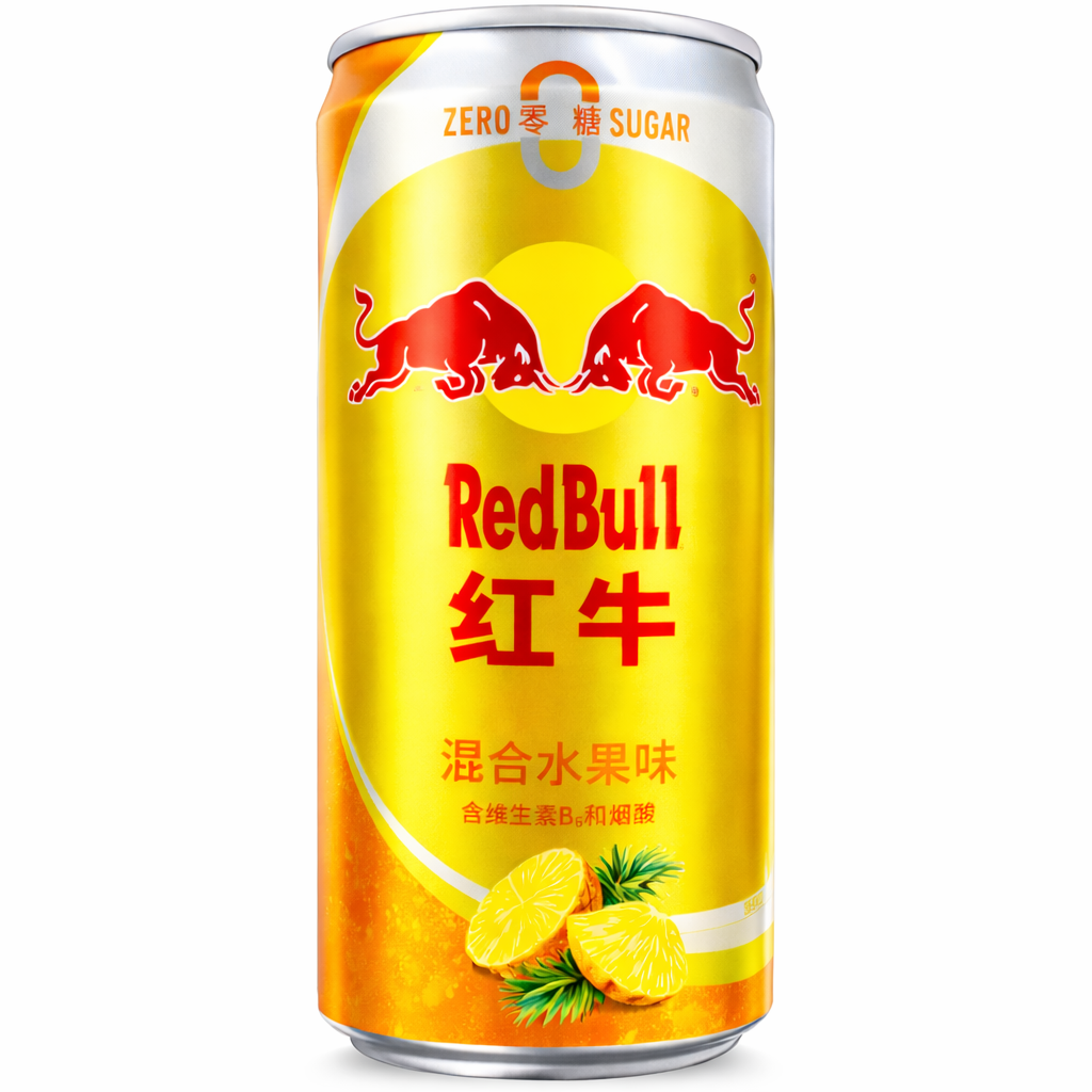 ⚡🍍 Red Bull – Ananas (Sans Sucre)