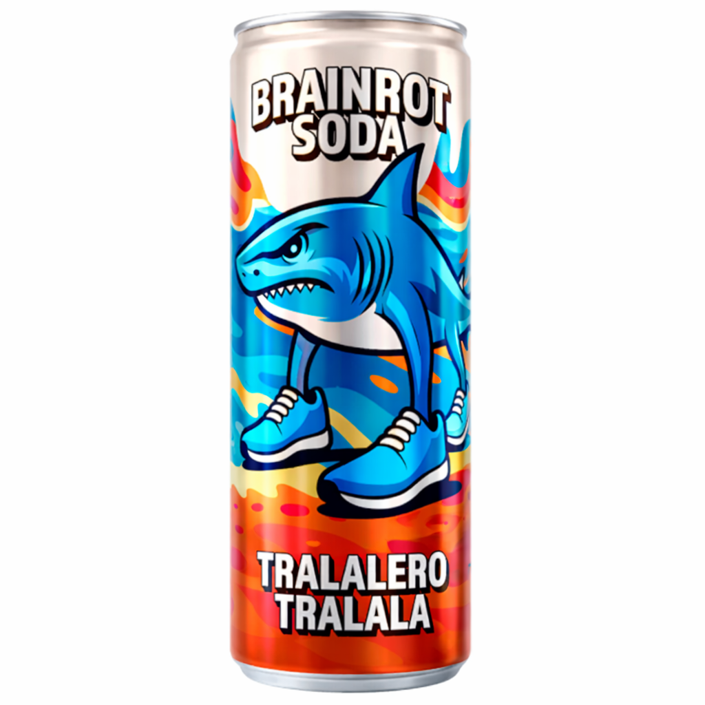 🎶🥤 Brainrot Soda – Tralalero Tralala (250 ml)