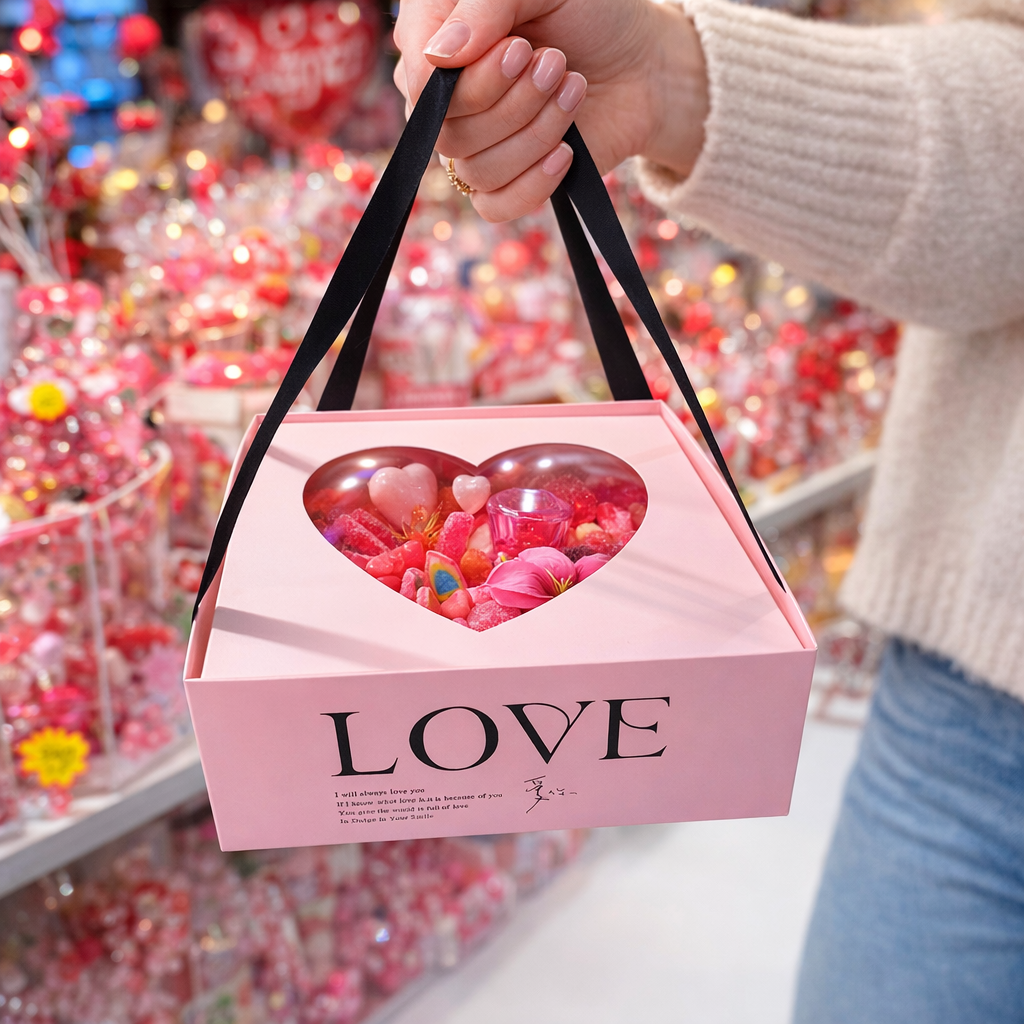 Boîte Cadeau Love - Gâteau de Bonbons