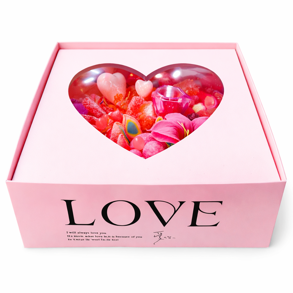 Boîte Cadeau Love - Gâteau de Bonbons
