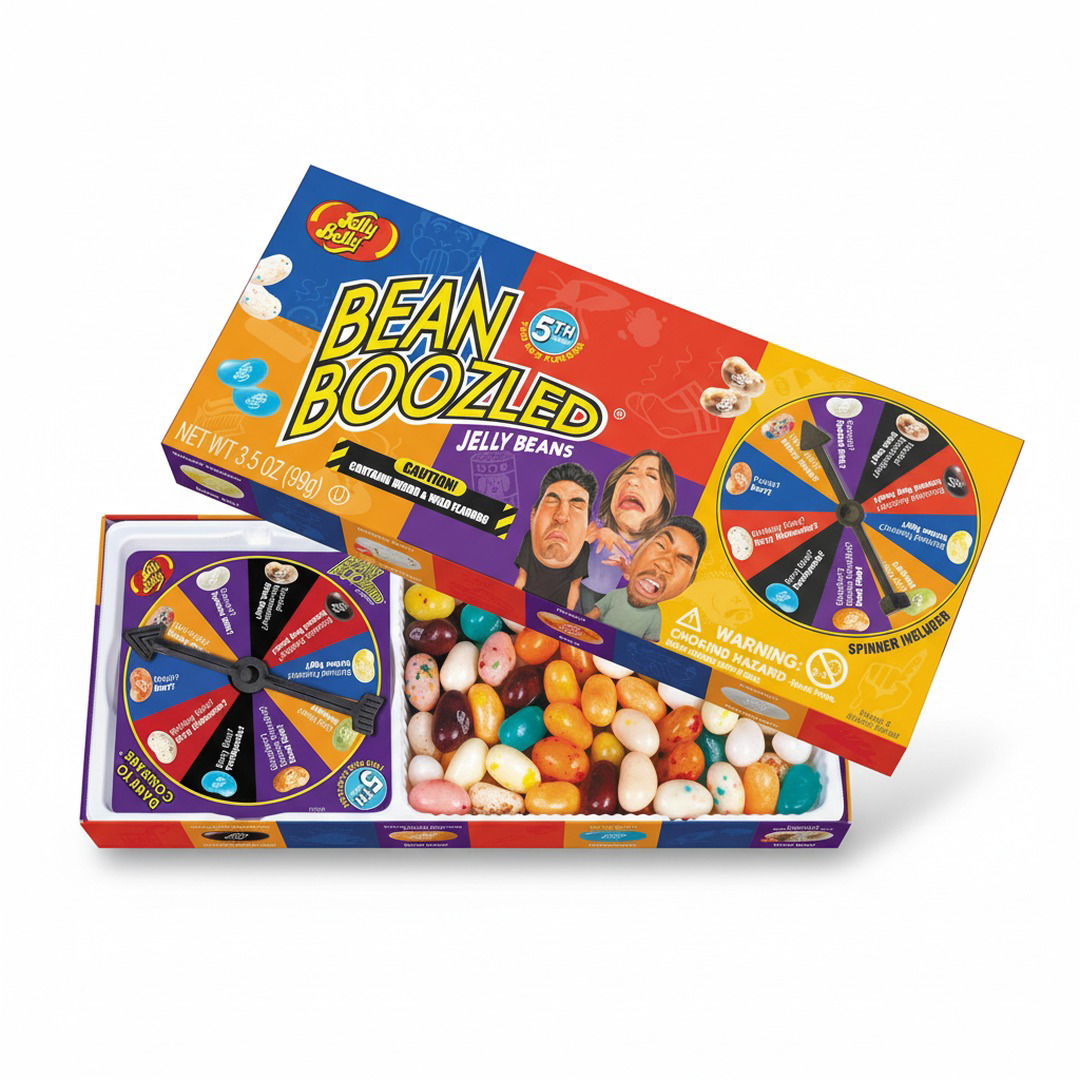 🎡🤢 BeanBoozled Jelly Bean – Jeu avec Spinner