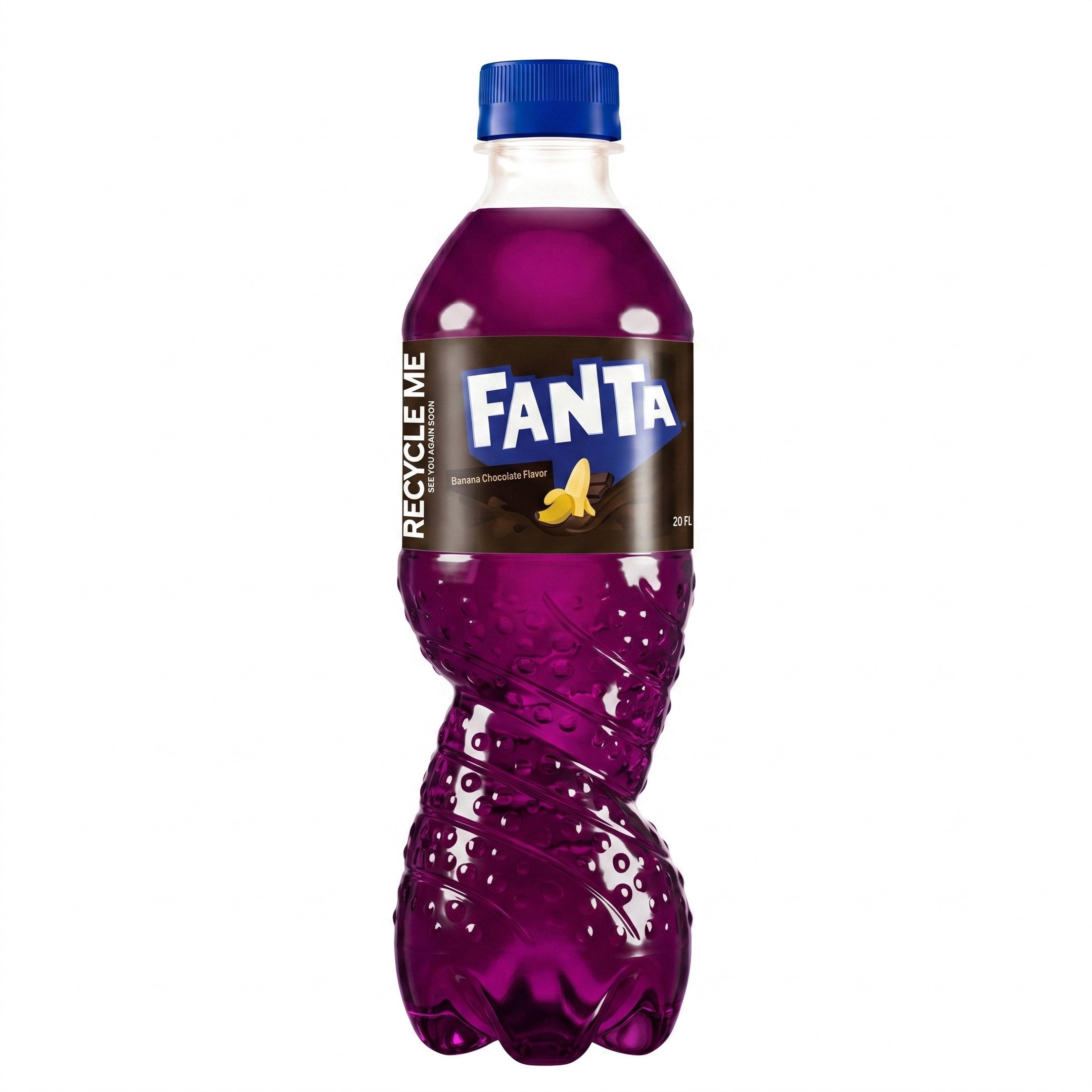 Fanta Banana Chocolate 500ml 🍌🍫🥤