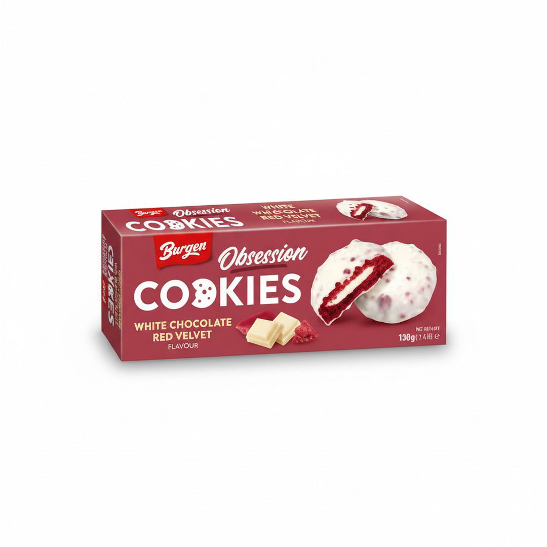 🍪🍫 Cookies White Chocolate Red Velvet