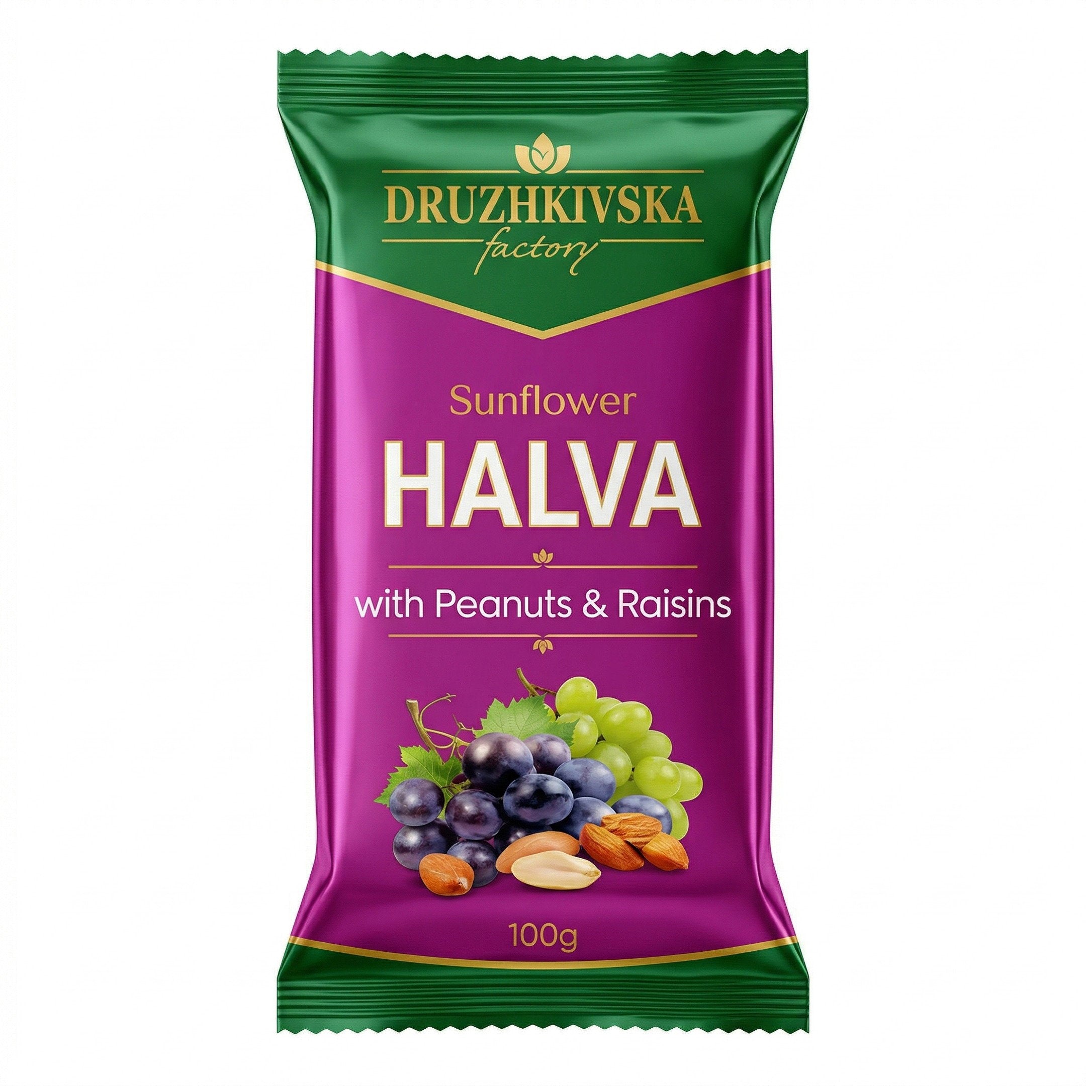 Halva Tournesol Cacahuètes & Raisins 🍇🥜✨