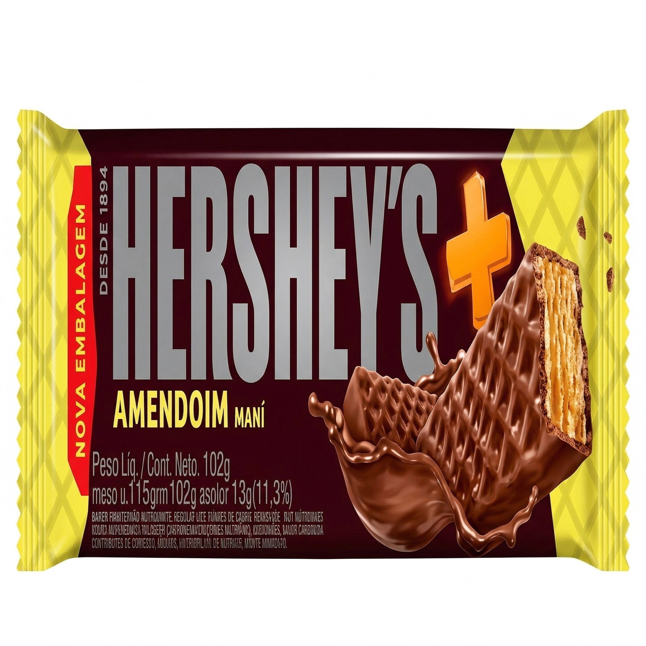 Hershey’s Amendoim Mani 102g 🥜🍫