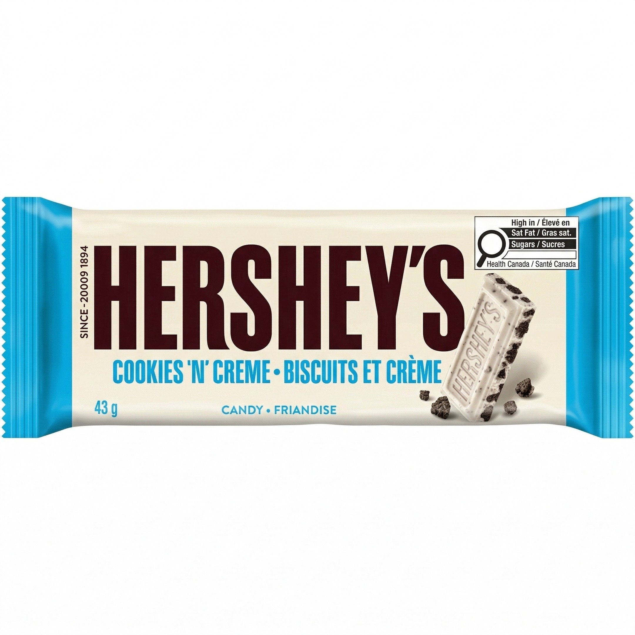 Hershey's Cookies'n'Cream 43g 🍫🤍🍪
