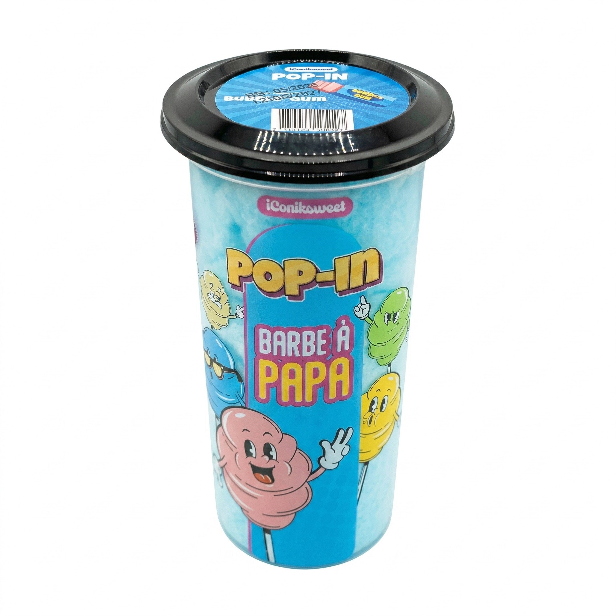 ICONIK SWEET POP IN – BARBE À PAPA BUBBLE GUM 🍬🍭