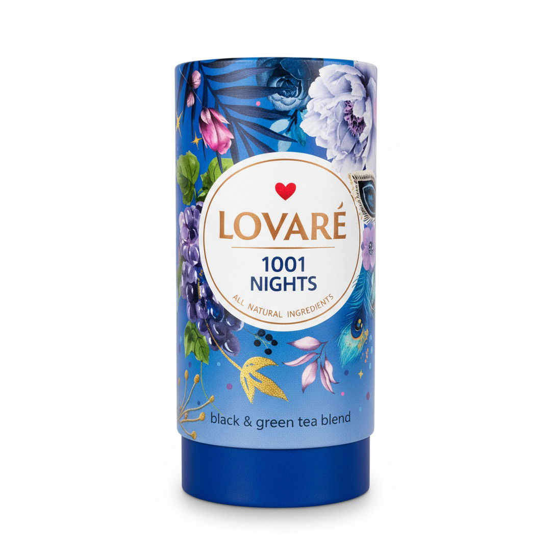 Lovaré 1001 Nights – Black & Green (thé en vrac)
