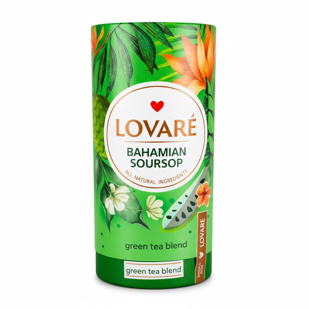 Lovaré Bahamian Soursop – Green (Thé en vrac)