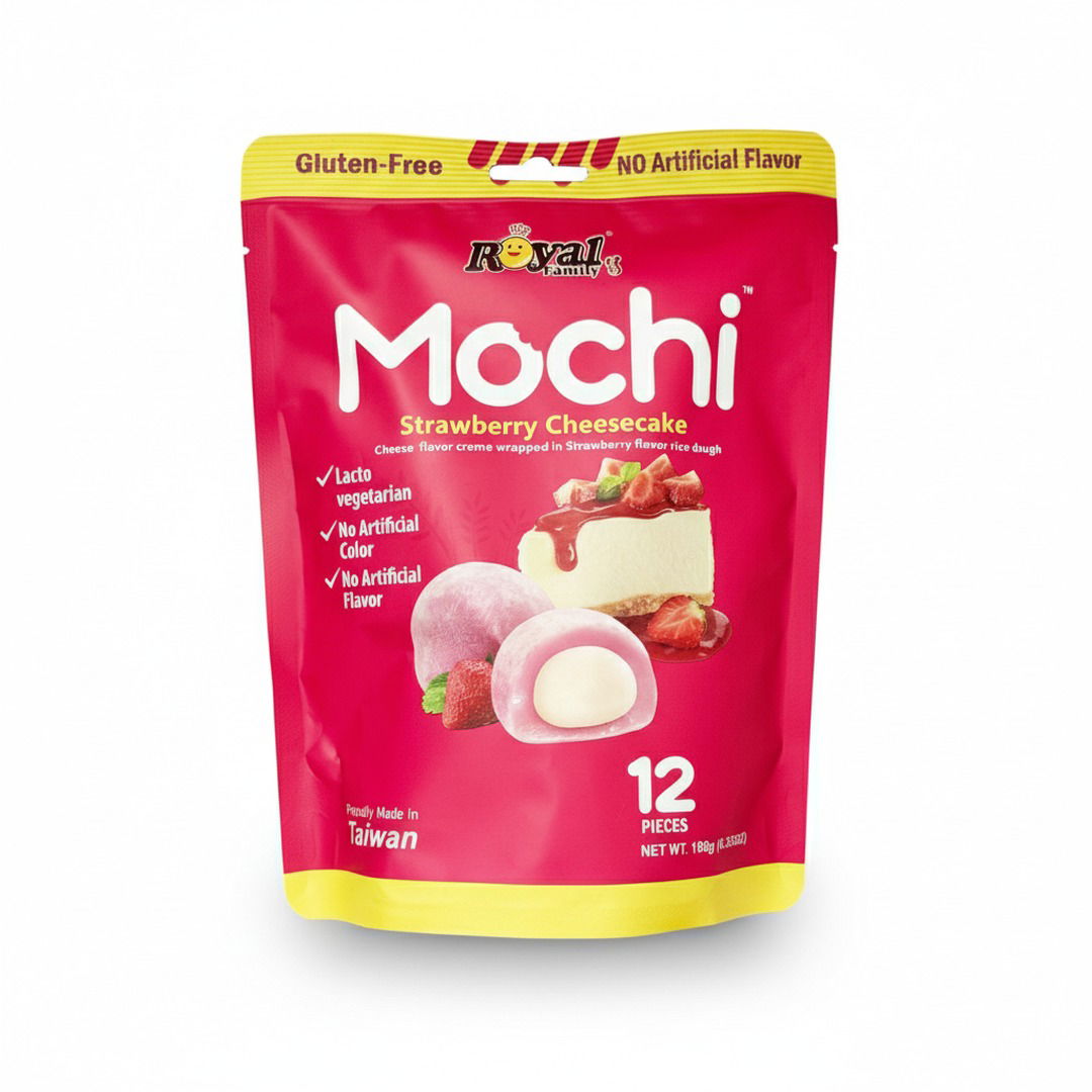 🍓🍰 Mochi Strawberry Cheesecake – Royal Family