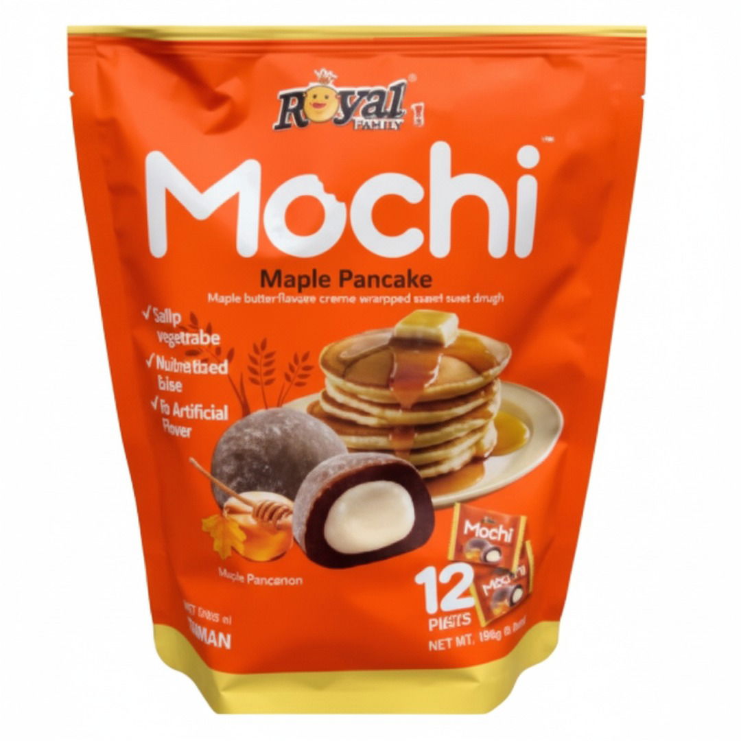 Royal Family Mochi Creamy Maple Pancake 🥞✨