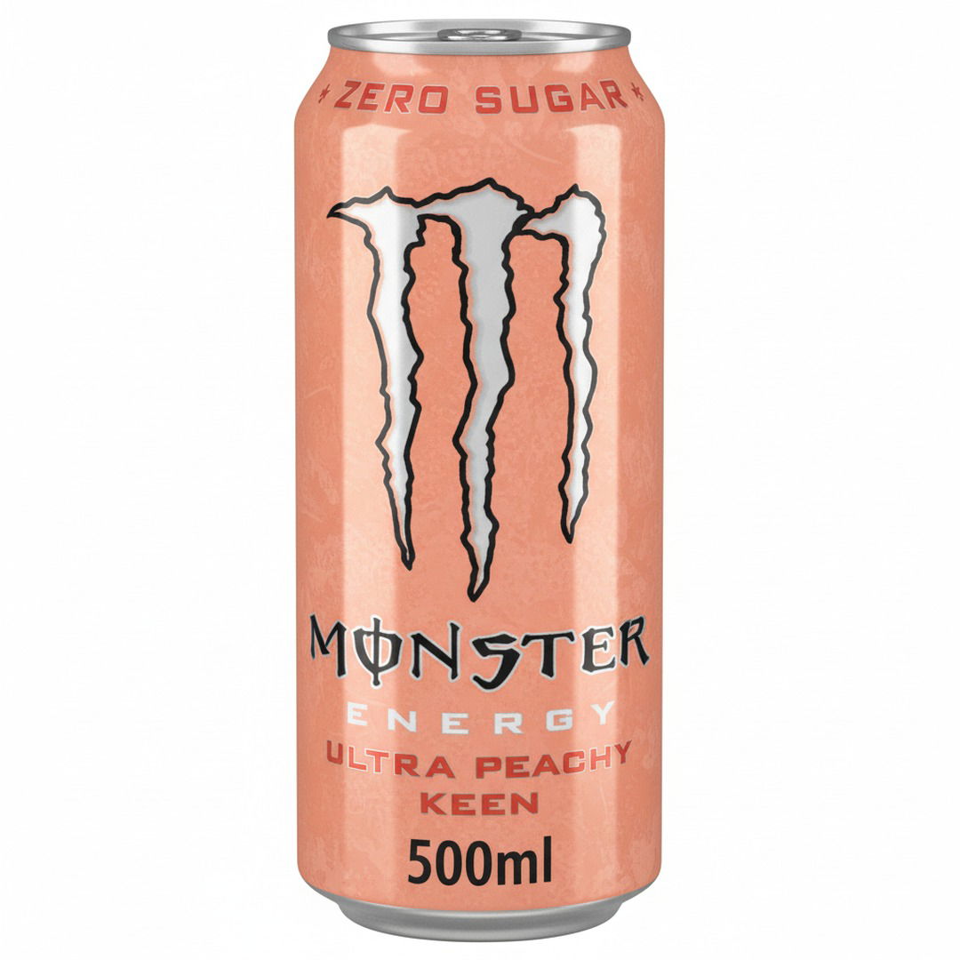 🍑⚡ Monster Energy Ultra Peachy Keen – 500 ml (EU)