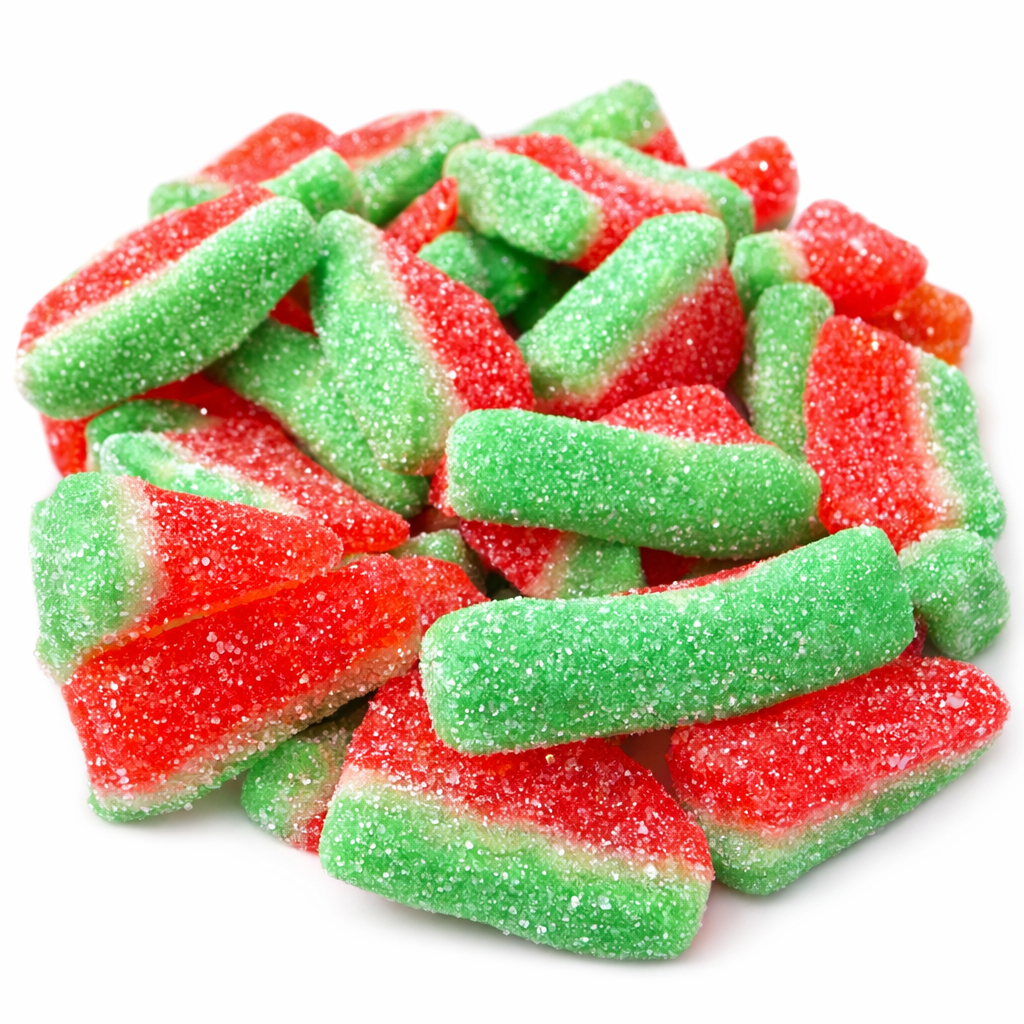 🍉 Tranche de Pastèque Acide – Halal