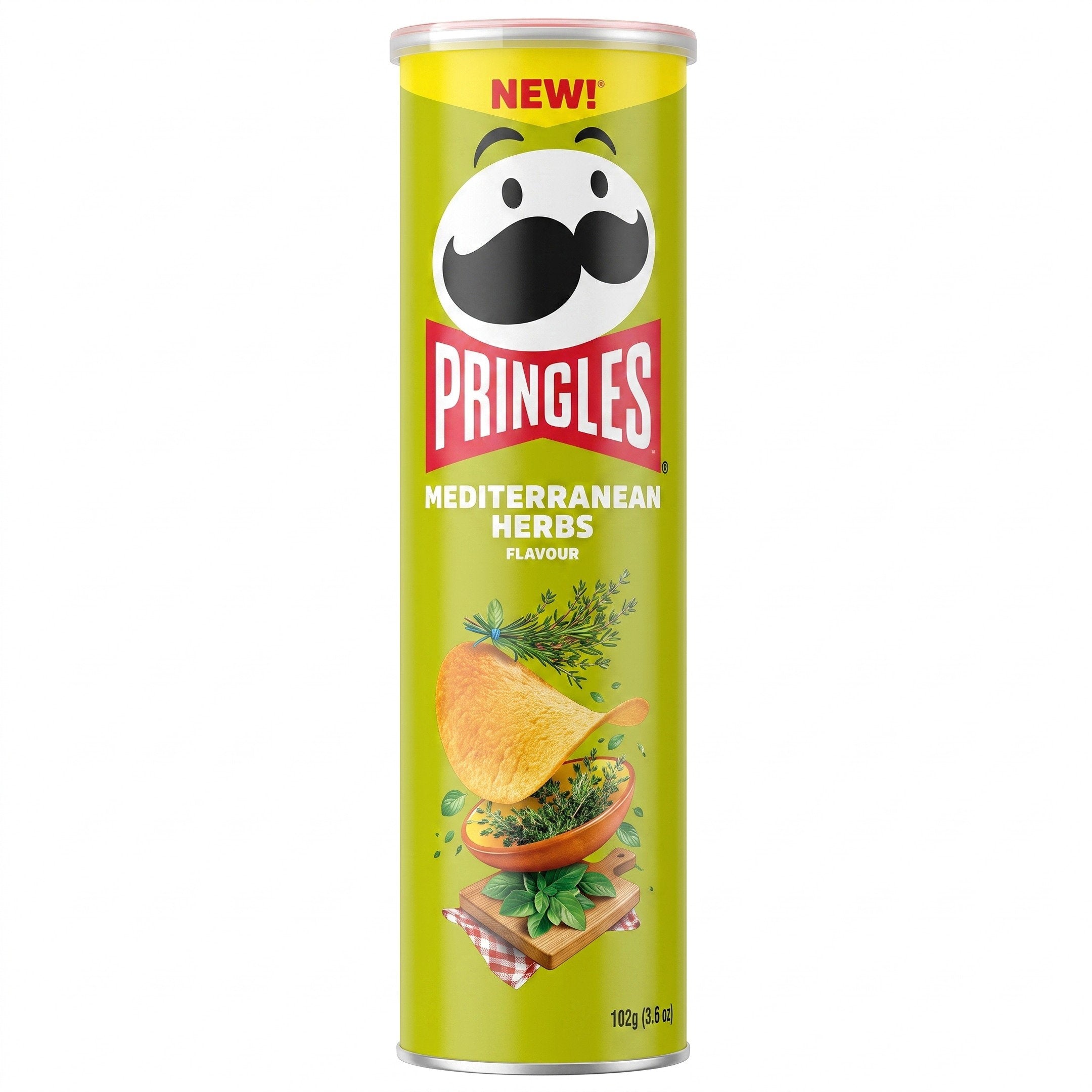 Pringles Mediterranean Herbs 185g