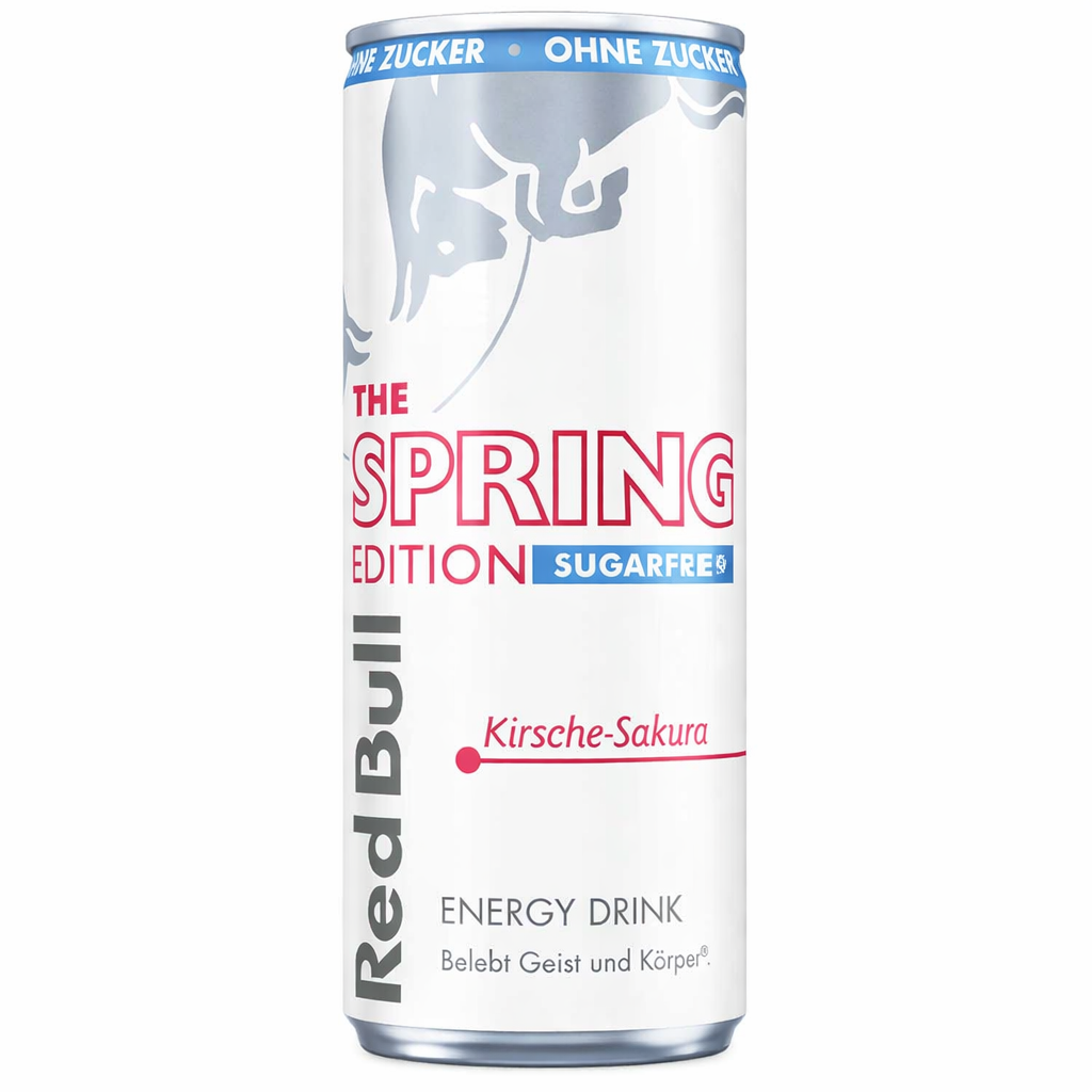 🌸 Red Bull Sakura sans sucre
