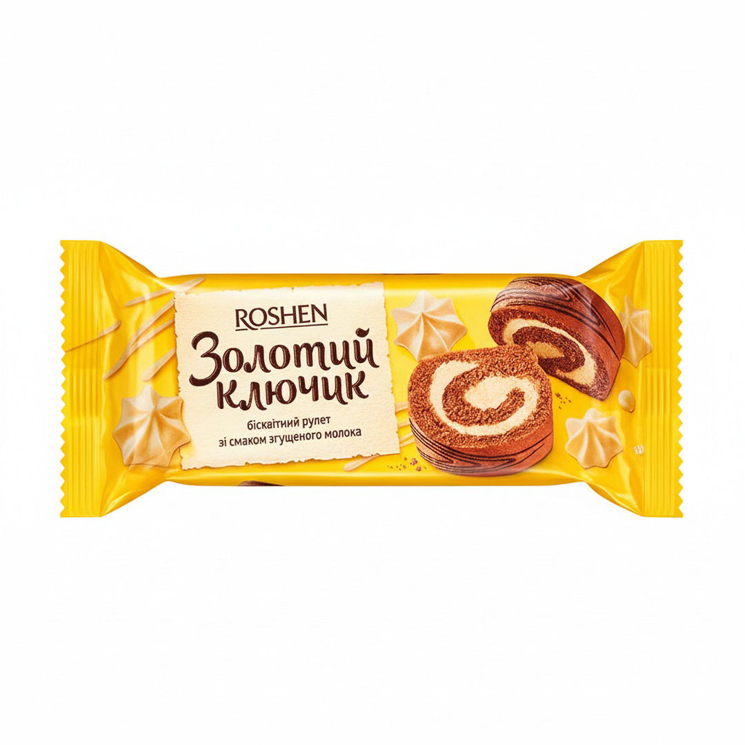 Roshen Gâteau Roulé au Chocolat