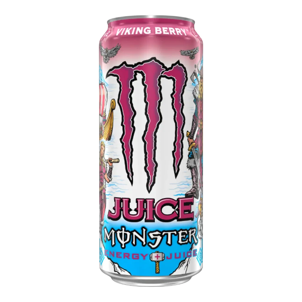 🫐⚡ Monster Viking Berry – Boisson Énergisante Saveur Baies Nordiques