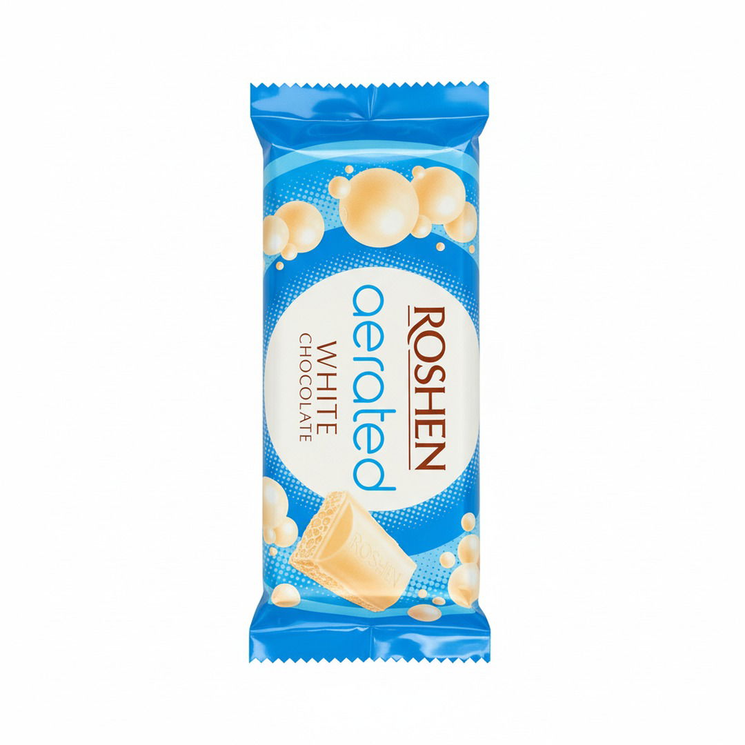 Roshen Tablette Chocolat Blanc