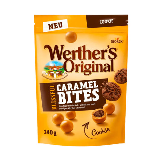 🍪 Werther’s Caramel Bites Cookie – Le caramel fondant au cœur biscuité